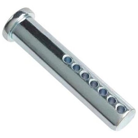 Double Hh Double HH 32740 0.38 in. Clear Zinc Plated; Adjustable Clevis Pin - 2 Pack 179903
